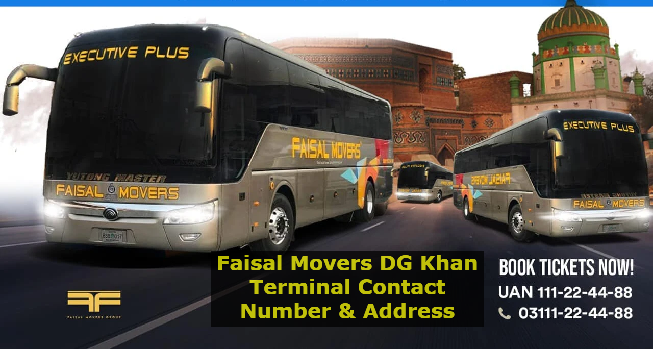 Faisal Movers DG Khan Terminal Contact Number & Address